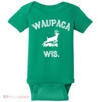 Waupaca Wis. Dustin Deer Baby Bodysuit thumb 0