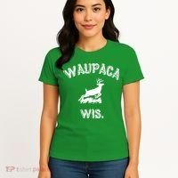 Waupaca Wis. Dustin Deer Women's T-Shirt thumb 4
