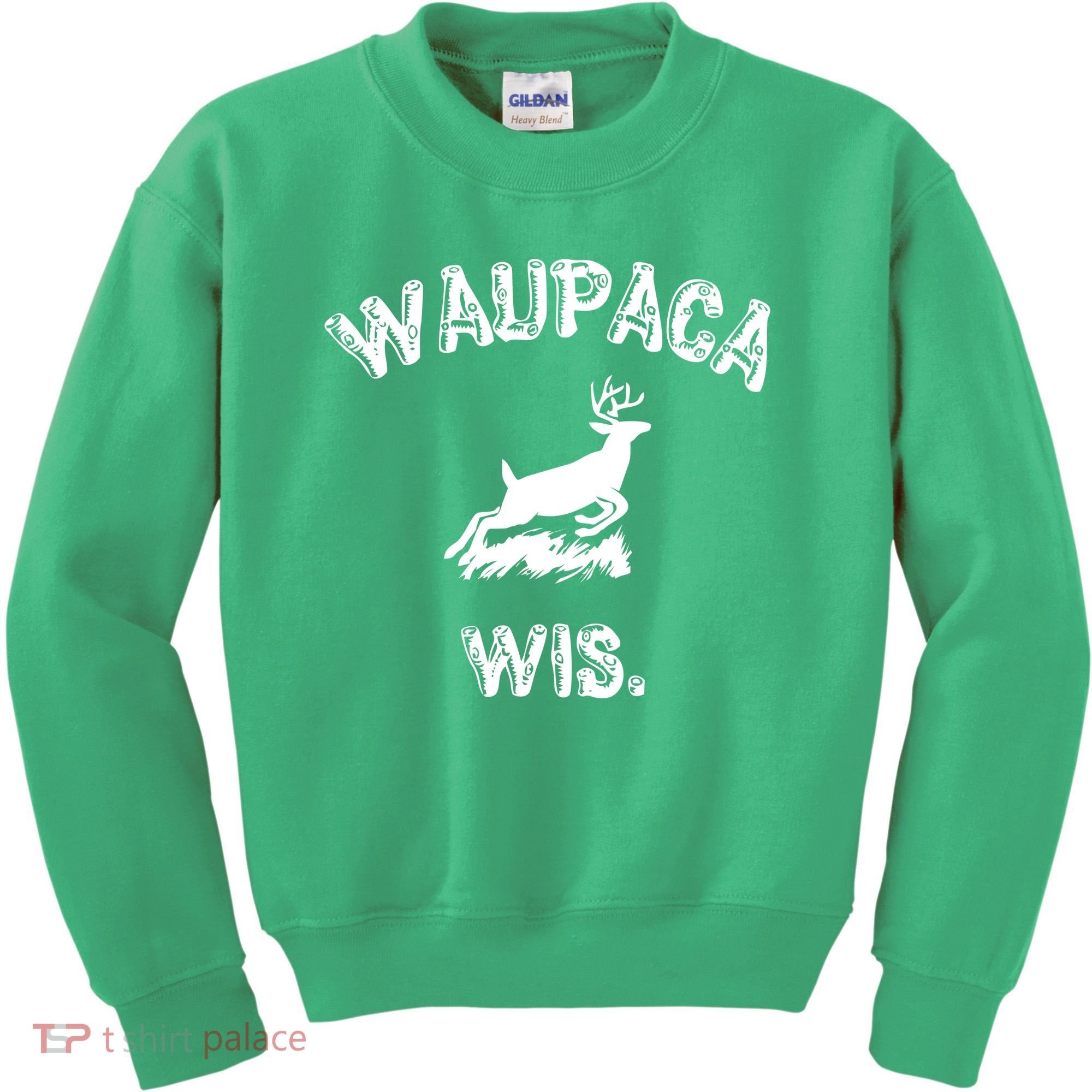 Waupaca Wis. Dustin Deer Kids Sweatshirt