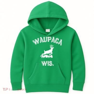 Waupaca Wis. Dustin Deer Kids Hoodie