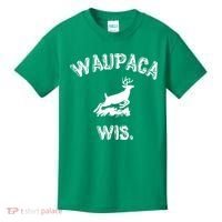 Waupaca Wis. Dustin Deer Kids T-Shirt thumb 0