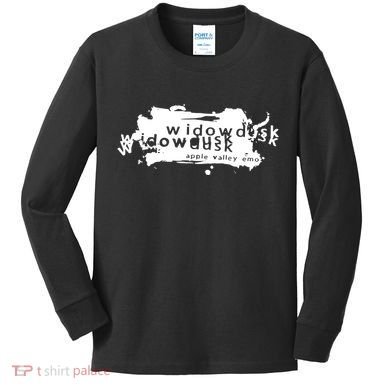 Widowdusk Apple Valley Emo Kids Long Sleeve Shirt
