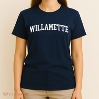 Willamette Arch Vintage Retro College Athletic Sports T-Shirt thumb 4