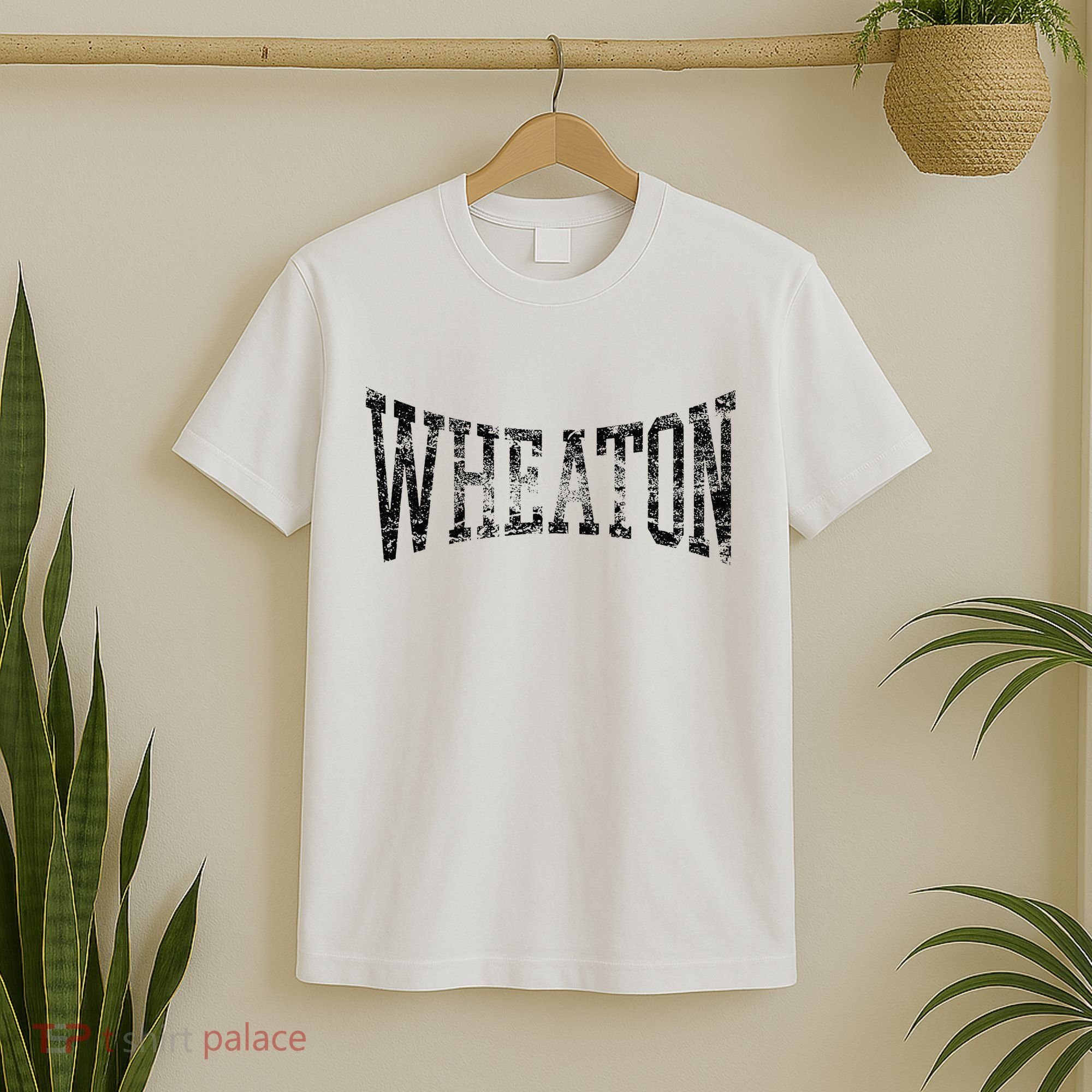 Wheaton Arch Vintage College Athletic Sports T-Shirt