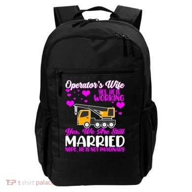 Wedding Anniversary Valentine's Day Mobile Crane Operator Gift Backpack