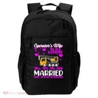 Wedding Anniversary Valentine's Day Mobile Crane Operator Gift Backpack thumb 0