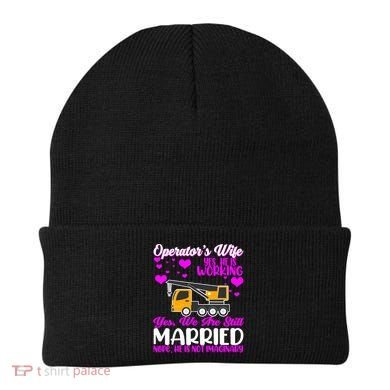 Wedding Anniversary Valentine's Day Mobile Crane Operator Gift Beanie