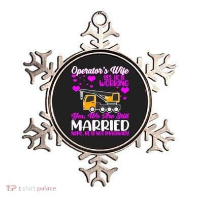 Wedding Anniversary Valentine's Day Mobile Crane Operator Gift Ornament