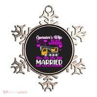 Wedding Anniversary Valentine's Day Mobile Crane Operator Gift Ornament thumb 0