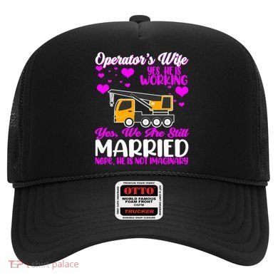 Wedding Anniversary Valentine's Day Mobile Crane Operator Gift Hat