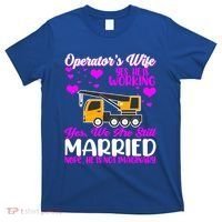 Wedding Anniversary Valentine's Day Mobile Crane Operator Gift T-Shirt thumb 0