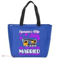 Wedding Anniversary Valentine's Day Mobile Crane Operator Gift Tote Bag thumb 0