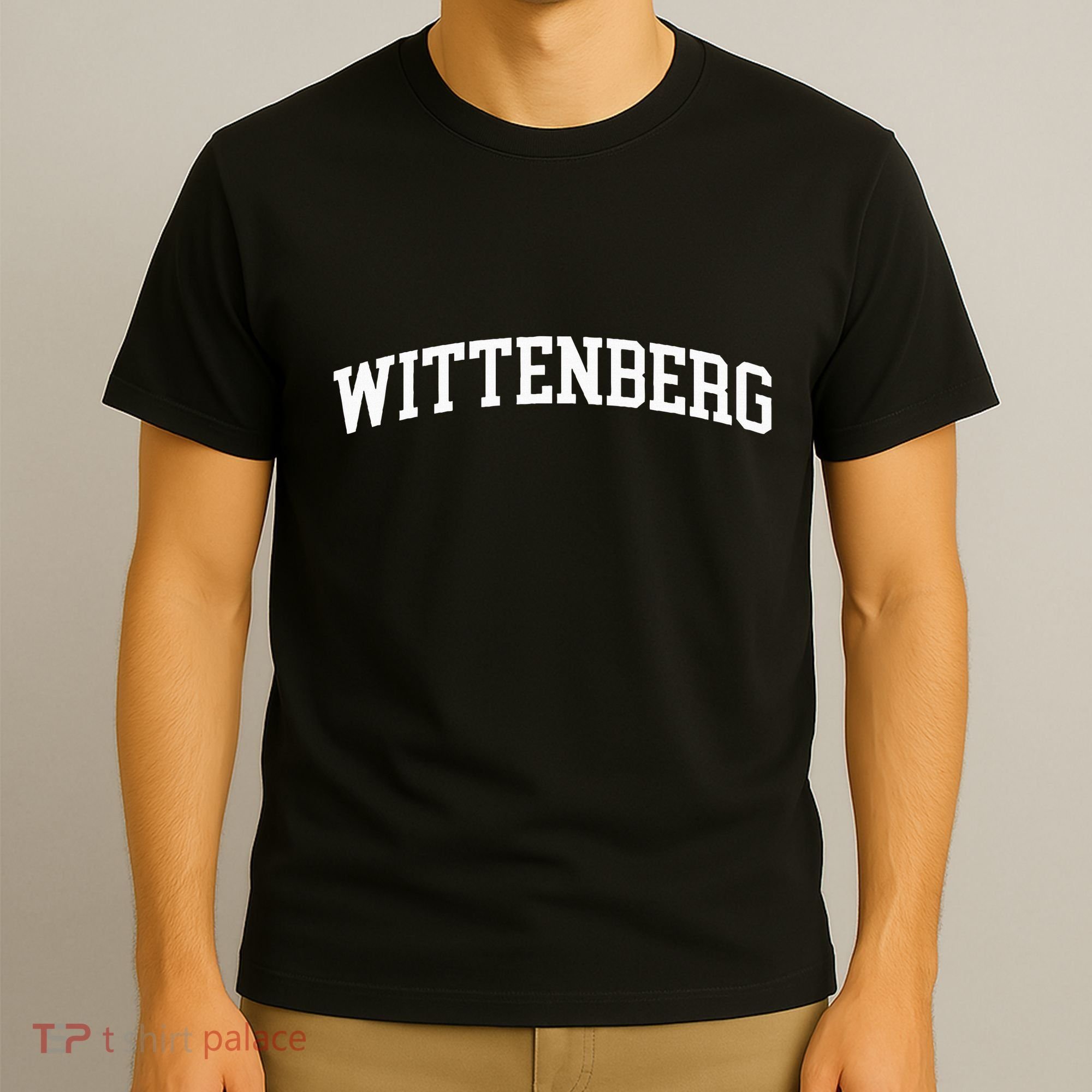 Wittenberg Arch Vintage Retro College Athletic Sports T-Shirt