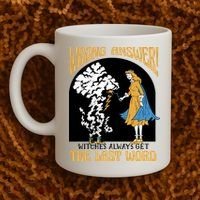 Wrong Answer Witches Always Get The Last Word Coffee Mug thumb 2