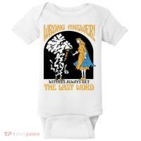 Wrong Answer Witches Always Get The Last Word Baby Bodysuit thumb 0