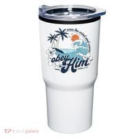 Wind And Waves Obey Him Christian Jesus Beach Bible Verse Tumbler thumb 0