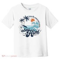 Wind And Waves Obey Him Christian Jesus Beach Bible Verse Toddler T-Shirt thumb 0