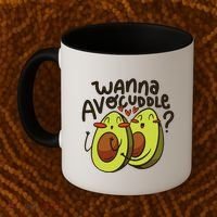 Wanna Avocuddle Coffee Mug thumb 2