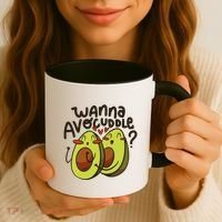 Wanna Avocuddle Coffee Mug thumb 3