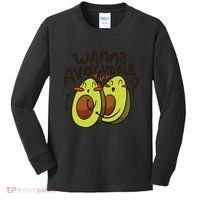 Wanna Avocuddle Kids Long Sleeve Shirt thumb 0
