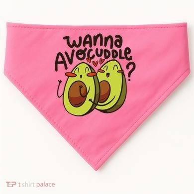 Wanna Avocuddle USA-Made Doggie Bandana
