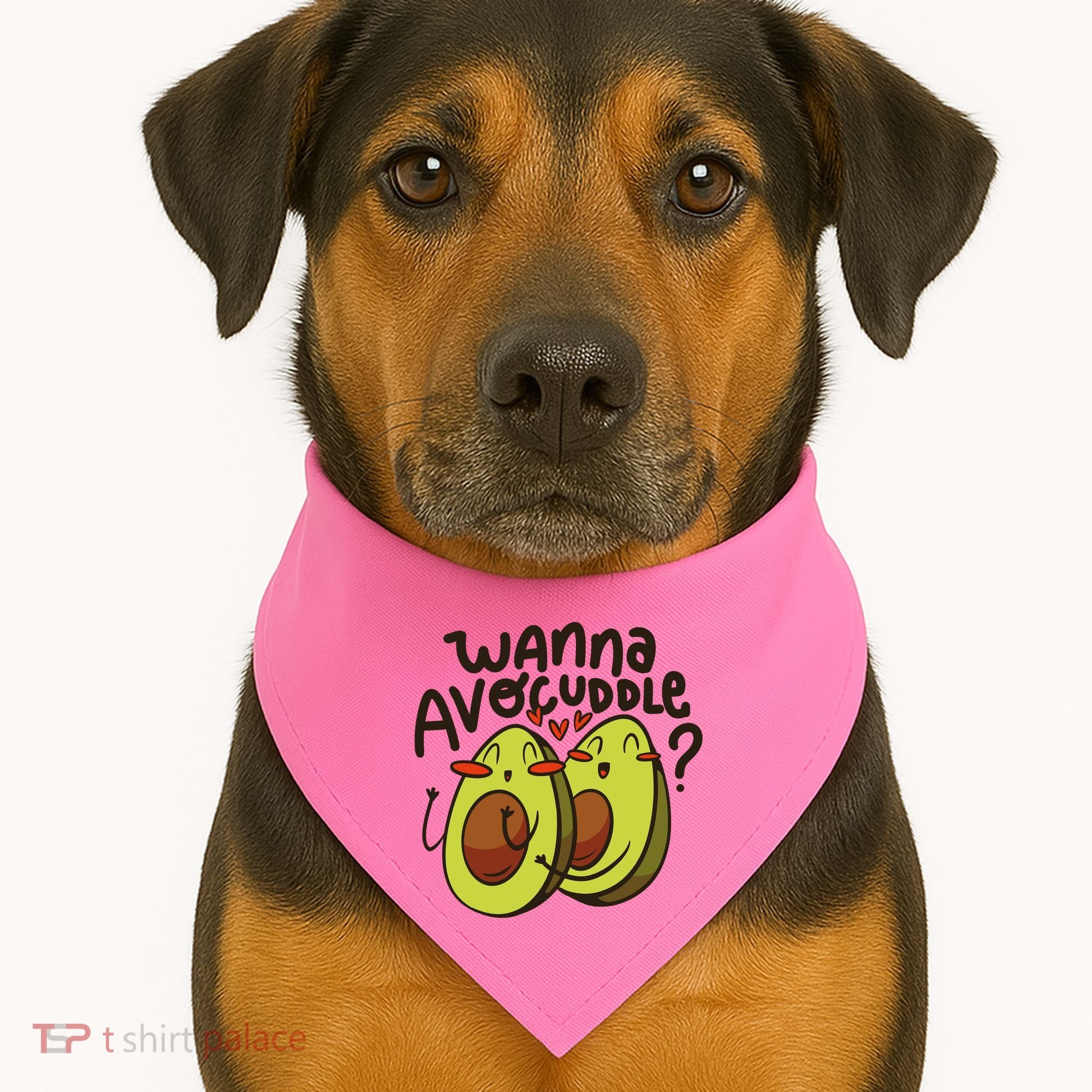 Wanna Avocuddle USA-Made Doggie Bandana