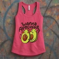 Wanna Avocuddle Women's Tank Top thumb 3