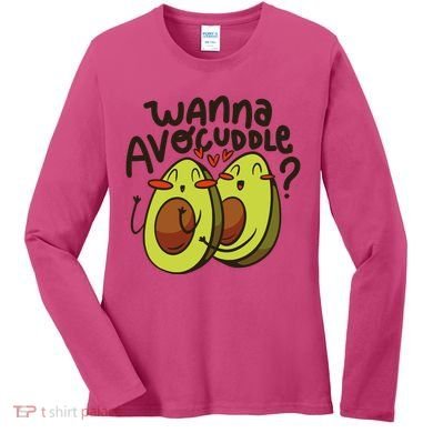 Wanna Avocuddle Women's Long Sleeve Shirt