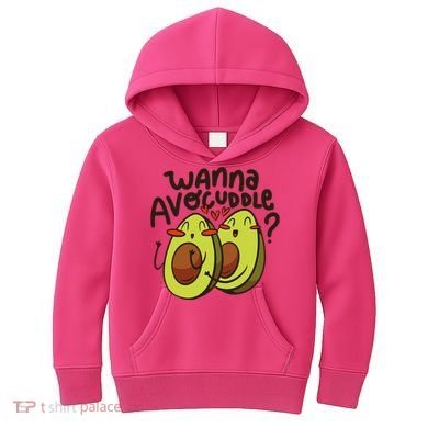 Wanna Avocuddle Kids Hoodie