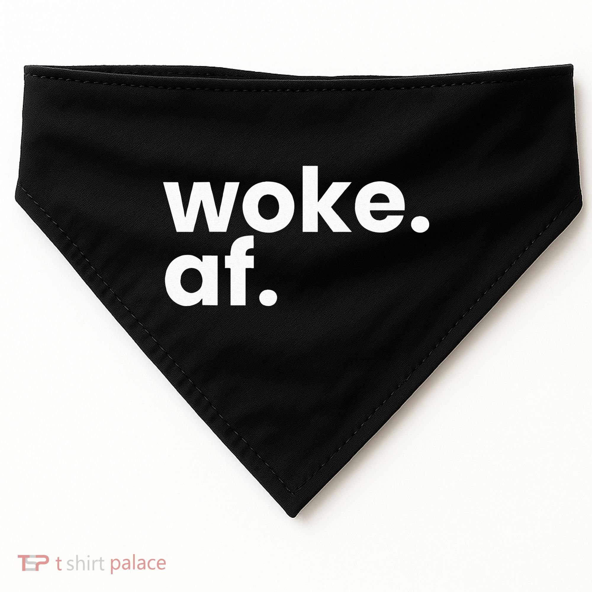 Woke AF USA-Made Doggie Bandana