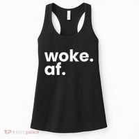 Woke AF Women's Tank Top thumb 0