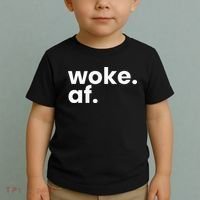 Woke AF Toddler T-Shirt thumb 2