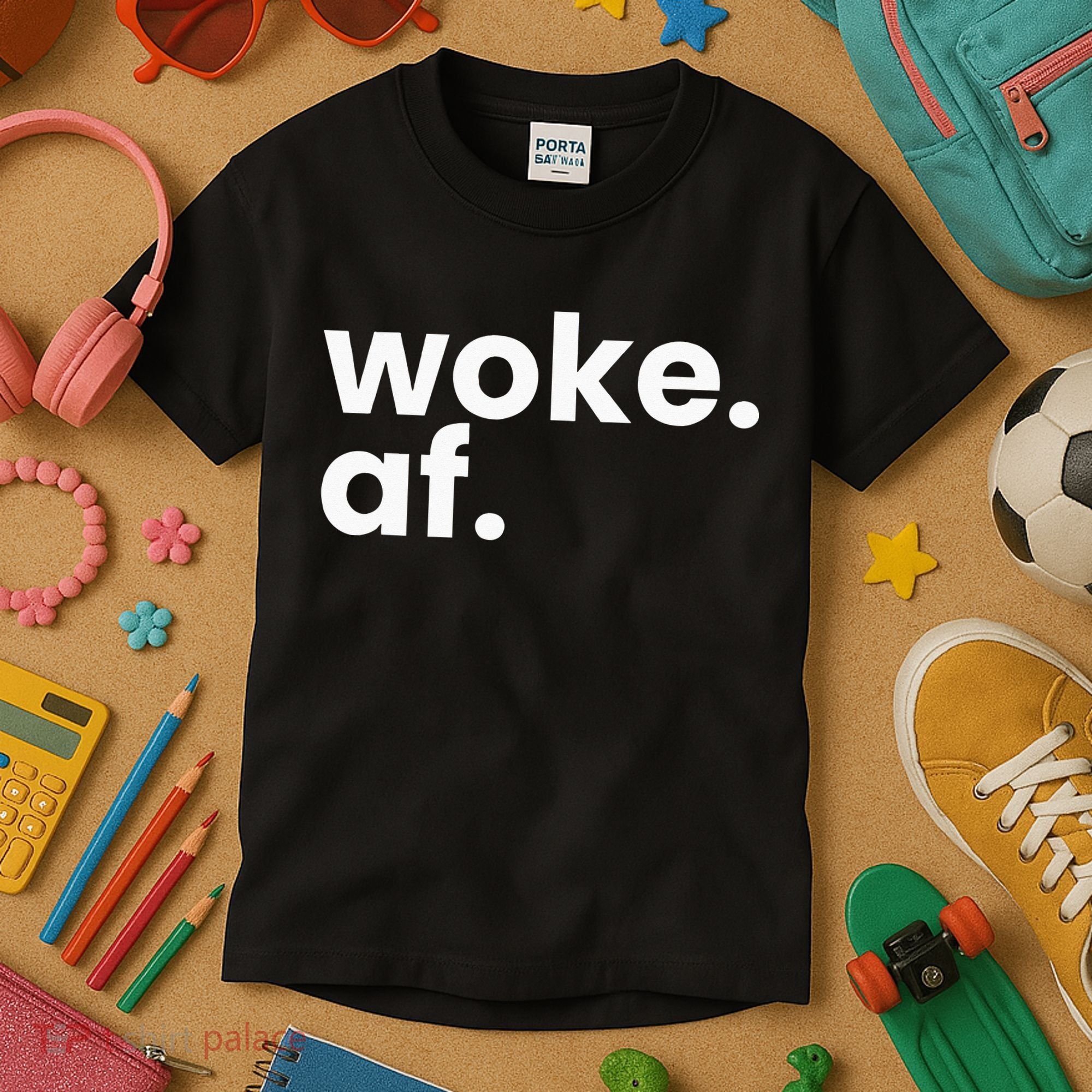 Woke AF Kids T-Shirt