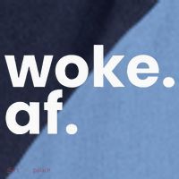 Woke AF Raglan Baseball Sleeve Shirt thumb 2