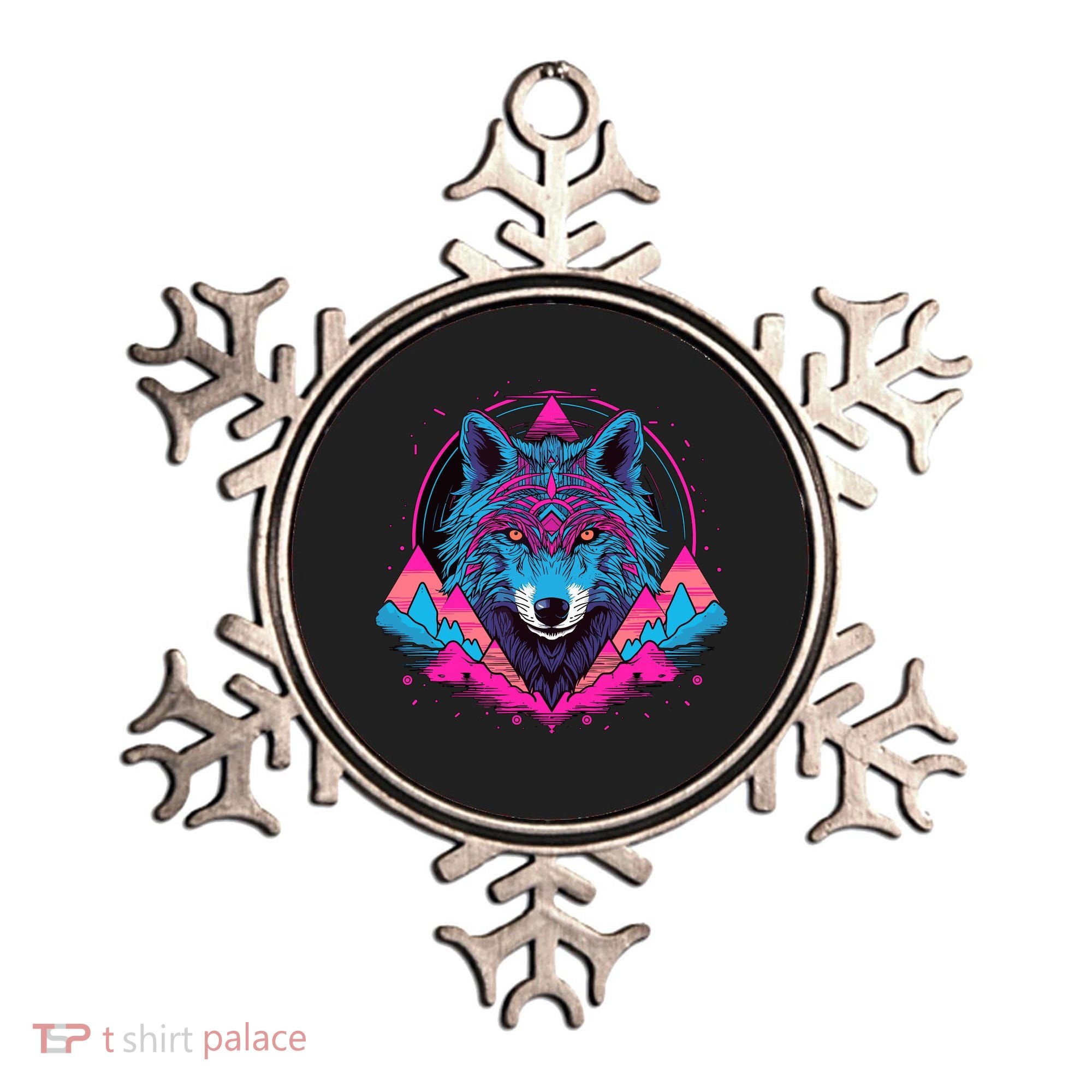 Wolf And Wolves Ornament