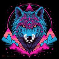 Wolf And Wolves Ornament thumb 1