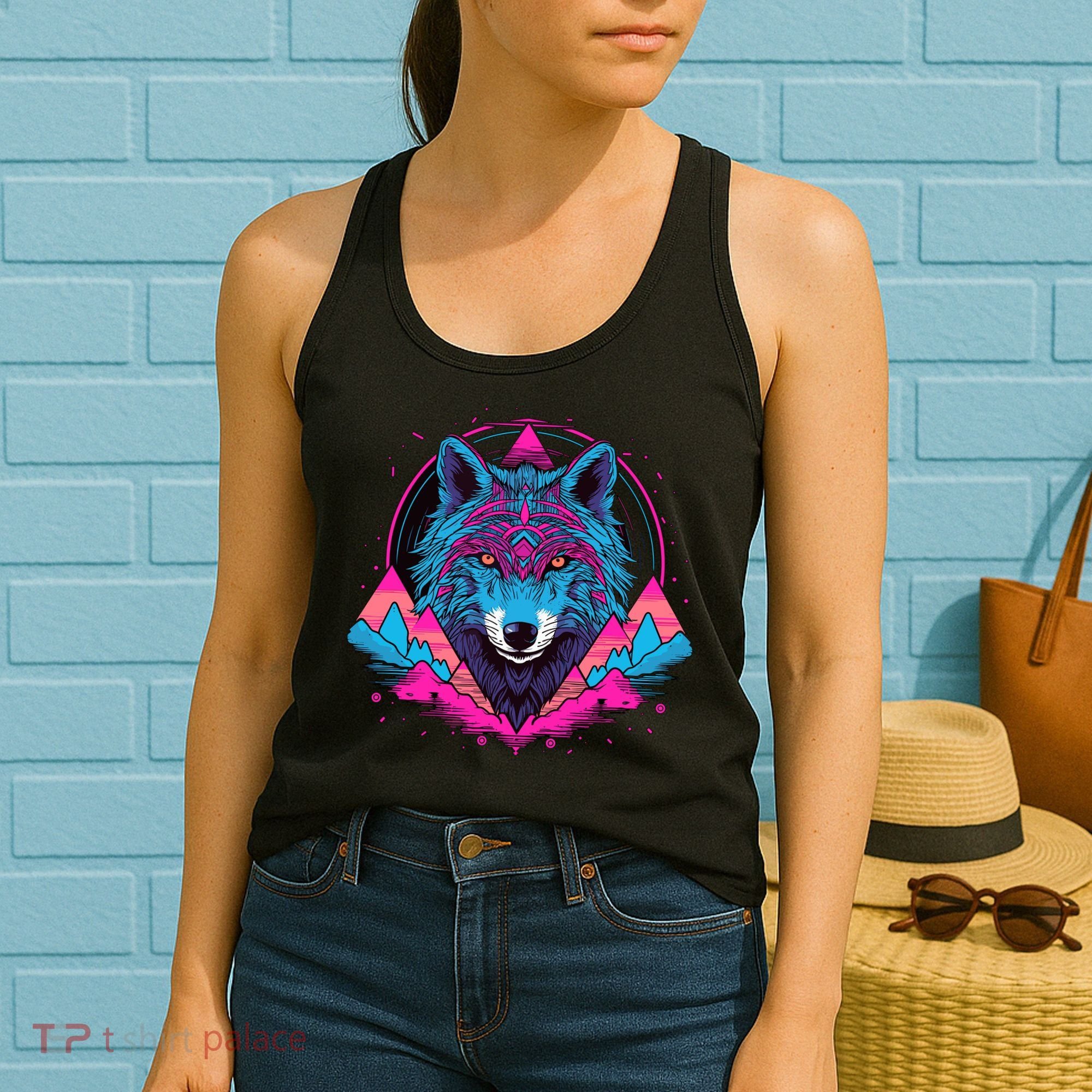 Wolf And Wolves Women's Tank Top