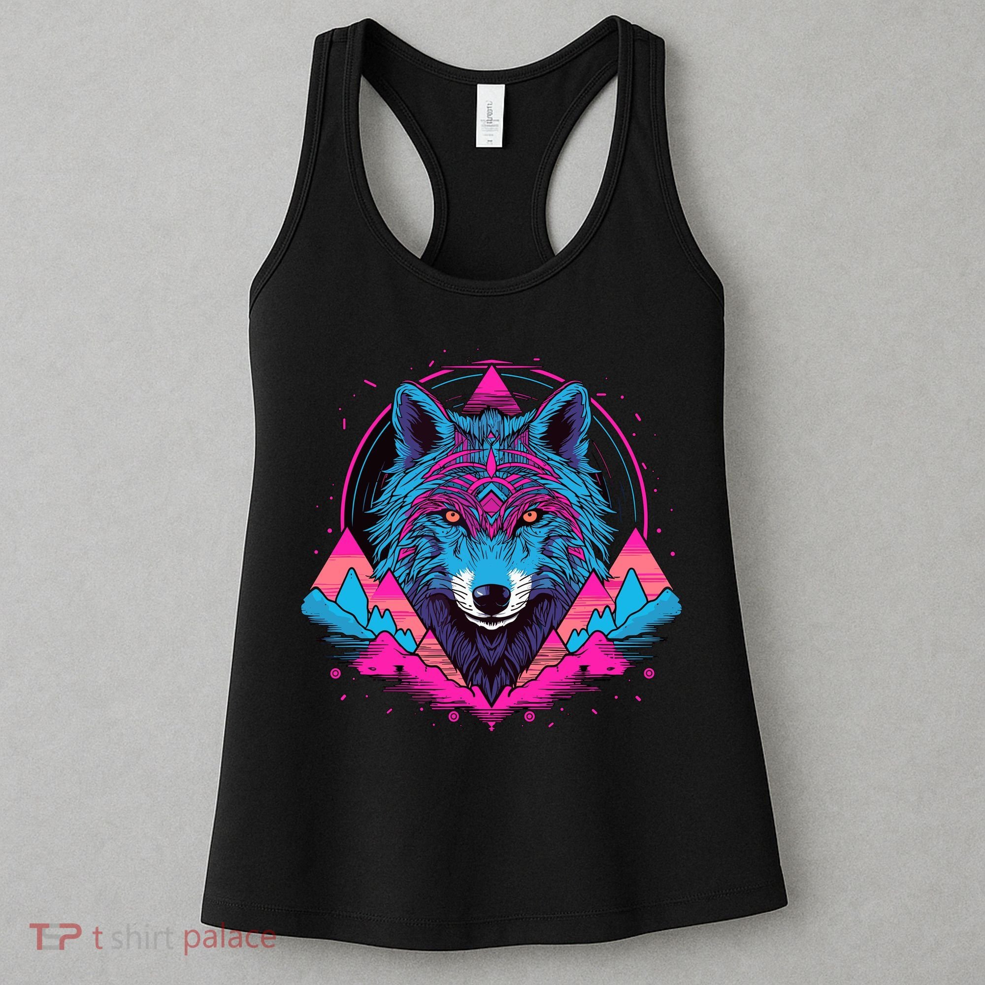Wolf And Wolves Women's Tank Top