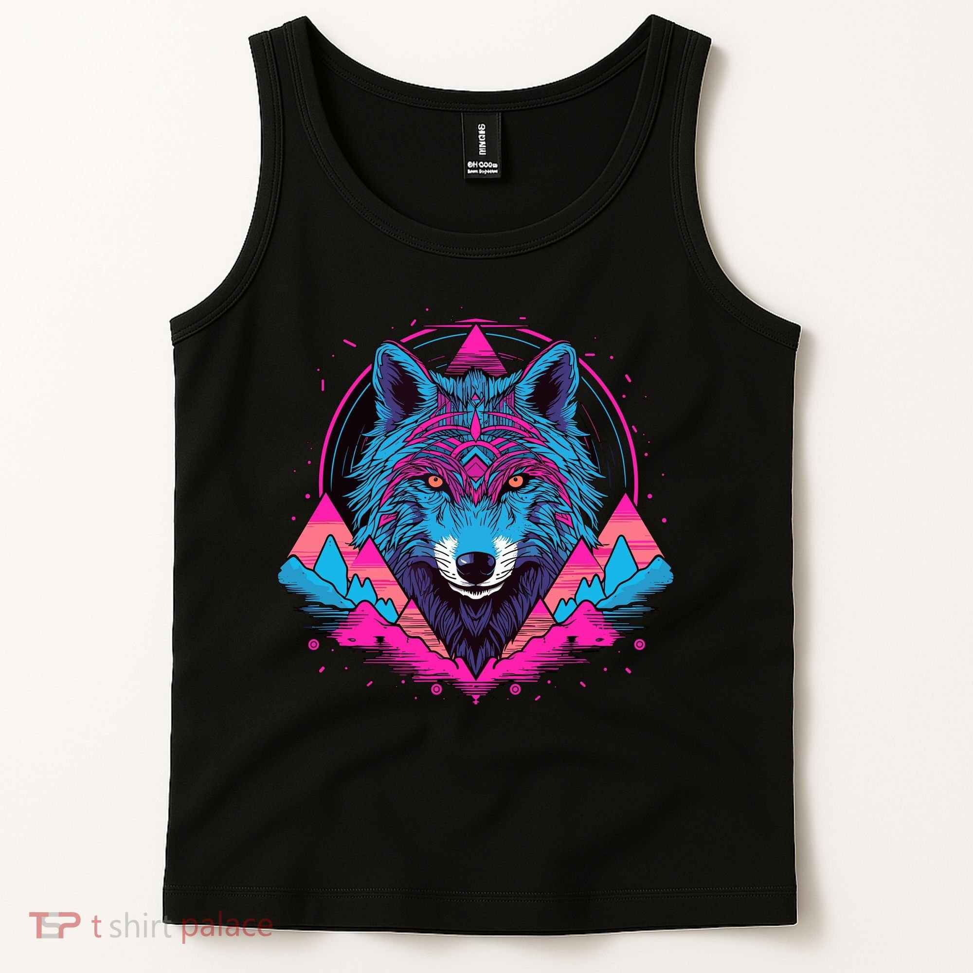Wolf And Wolves Tank Top