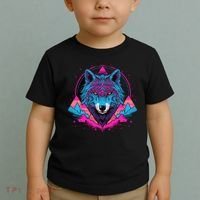 Wolf And Wolves Toddler T-Shirt thumb 2