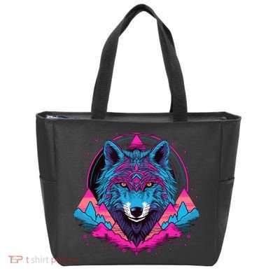 Wolf And Wolves Tote Bag