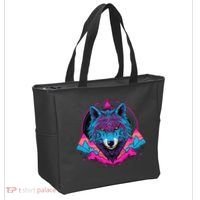 Wolf And Wolves Tote Bag thumb 2
