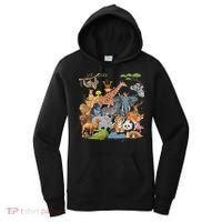 Women And Wildlife Zoo Day Party Cute 22 Animals Women's Hoodie thumb 0
