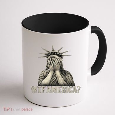 WTF America? Coffee Mug back