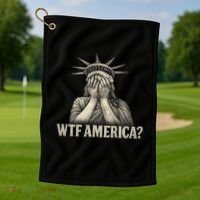 WTF America? Golf Towel thumb 1