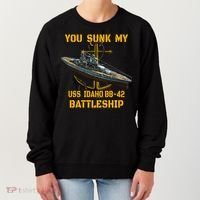 Ww2 American Warship Uss Idaho Bbgift42 Battleship Veterans Day Gift Women's Sweatshirt thumb 0