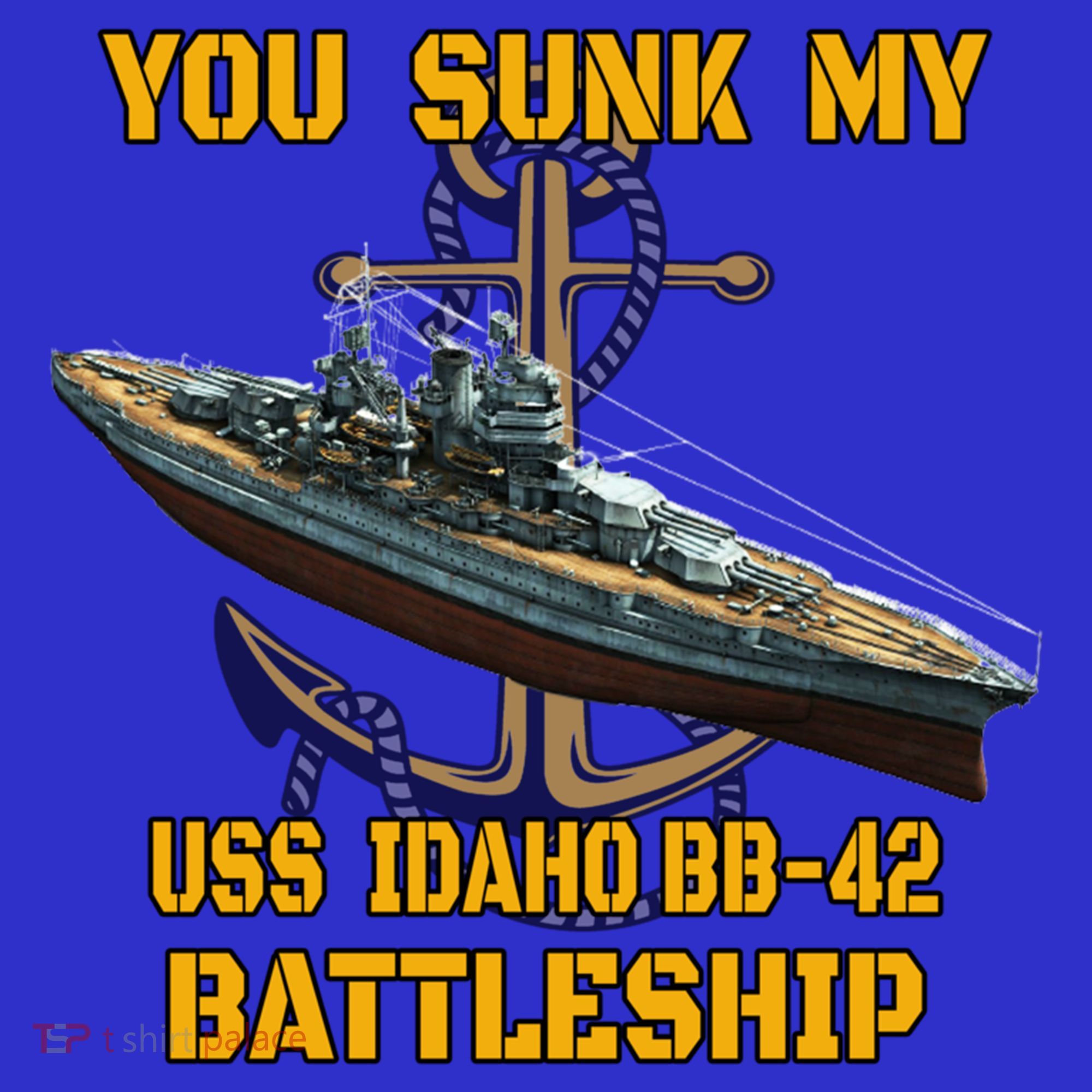 Ww2 American Warship Uss Idaho Bbgift42 Battleship Veterans Day Gift Women's Tank Top