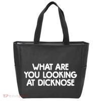 What Are You Looking At Dicknose Tote Bag thumb 0