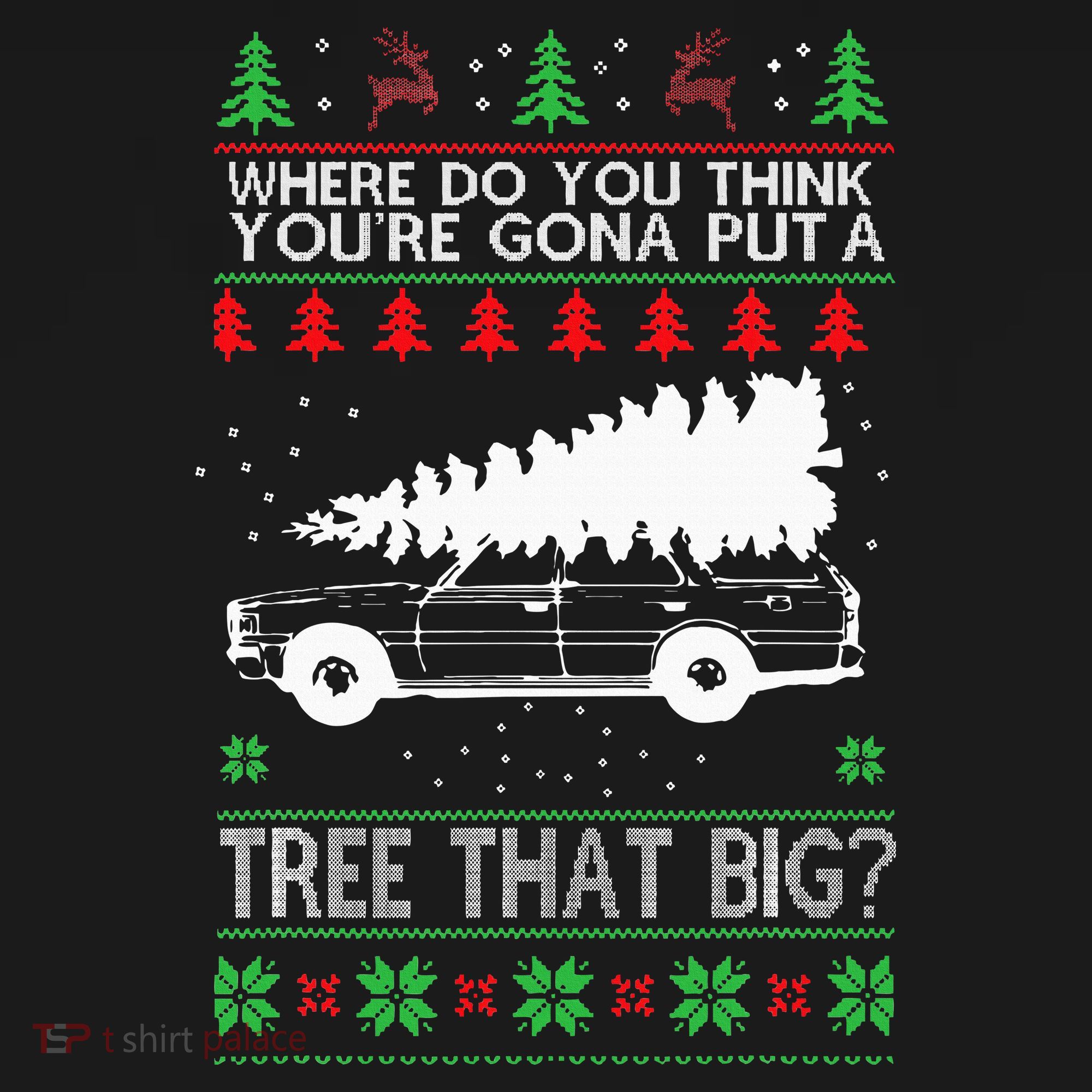 Where Are You Going To Put A Tree That Big Ugly Christmas Baby Bodysuit