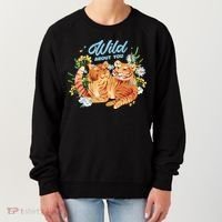 Wild About You Cute Tiger Couple Women's Sweatshirt thumb 0